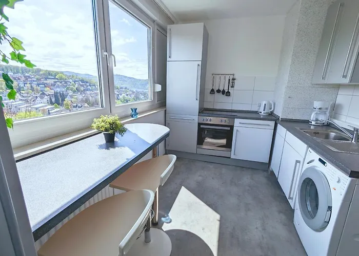 Modern Flat With Elevator/balcony/parking Lejlighed Hagen (Arnsberg)